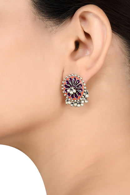 Rangoli Ghungroo Studs 