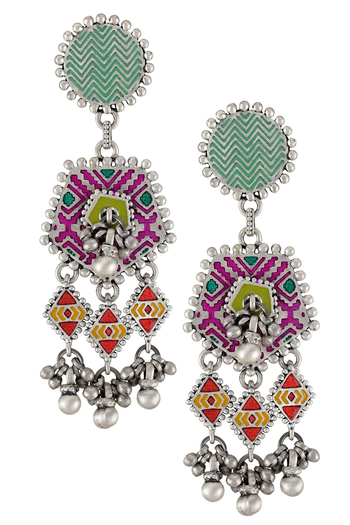 Dhara Ghungroo Dangler Earrings 