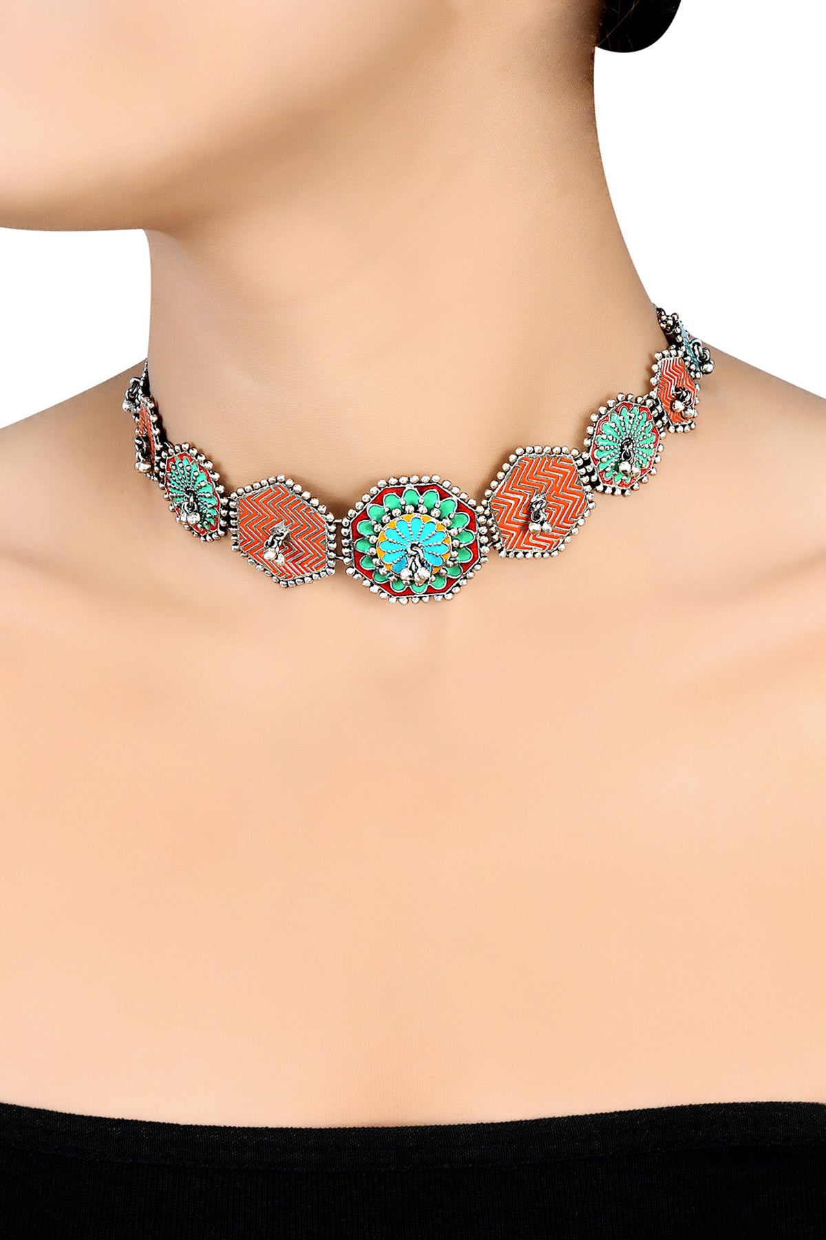 Rangeeli Ghungroo Choker 
