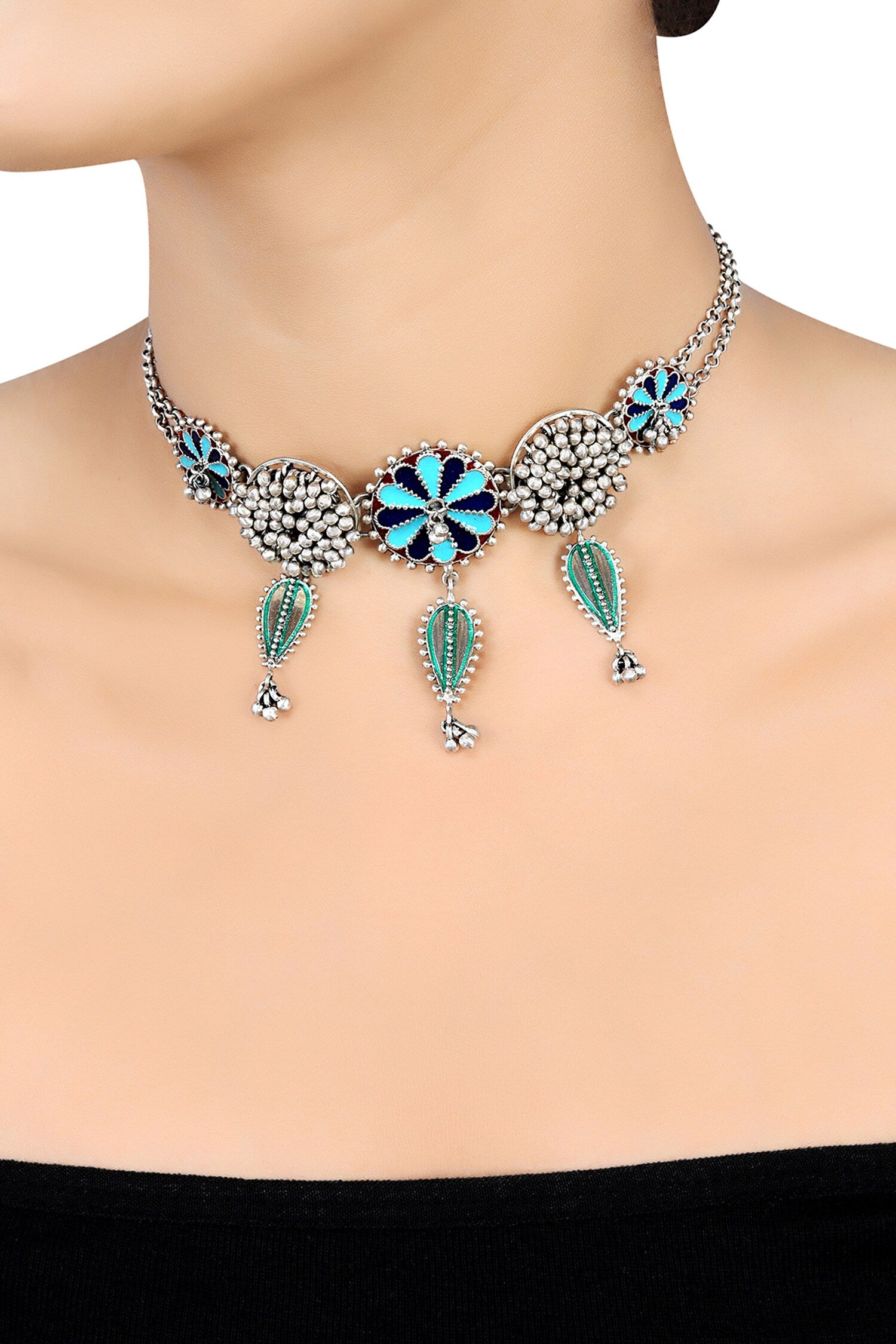 Saloni Ghungroo Choker 