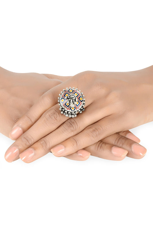 Kilim Ghungroo Ring 