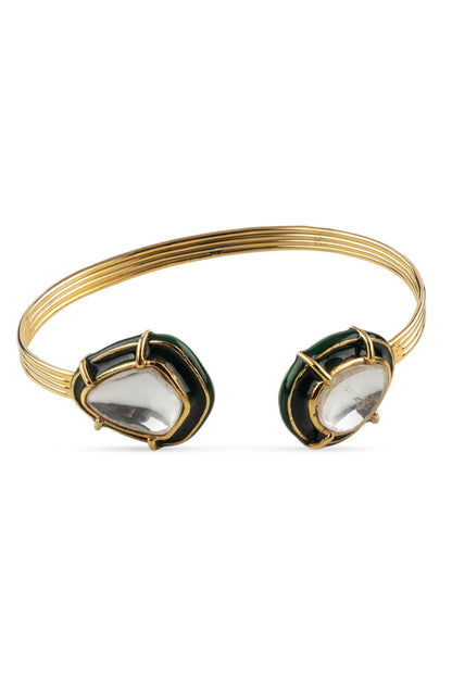 Kundan & Cubic Zirconia Bracelet 