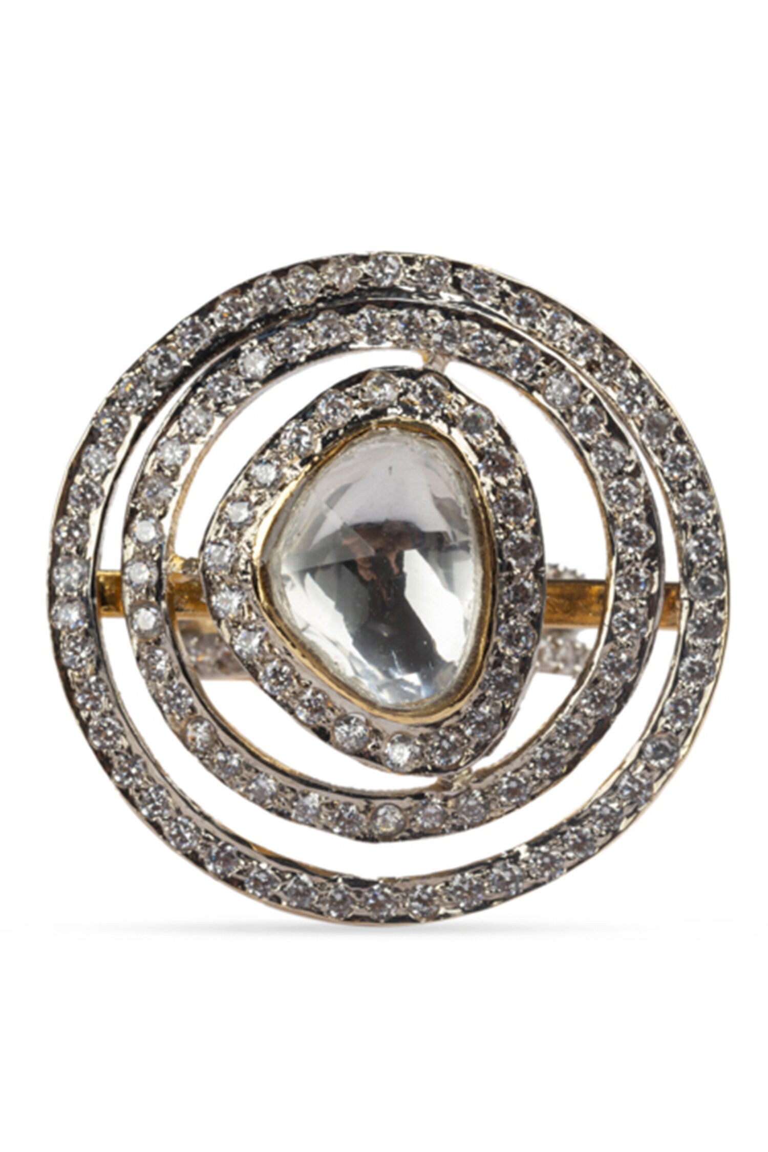 Kundan Embellished Ring 