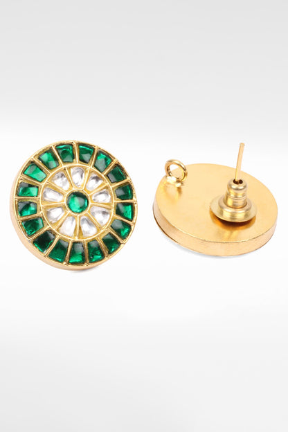Stone Studded Stud Earrings 