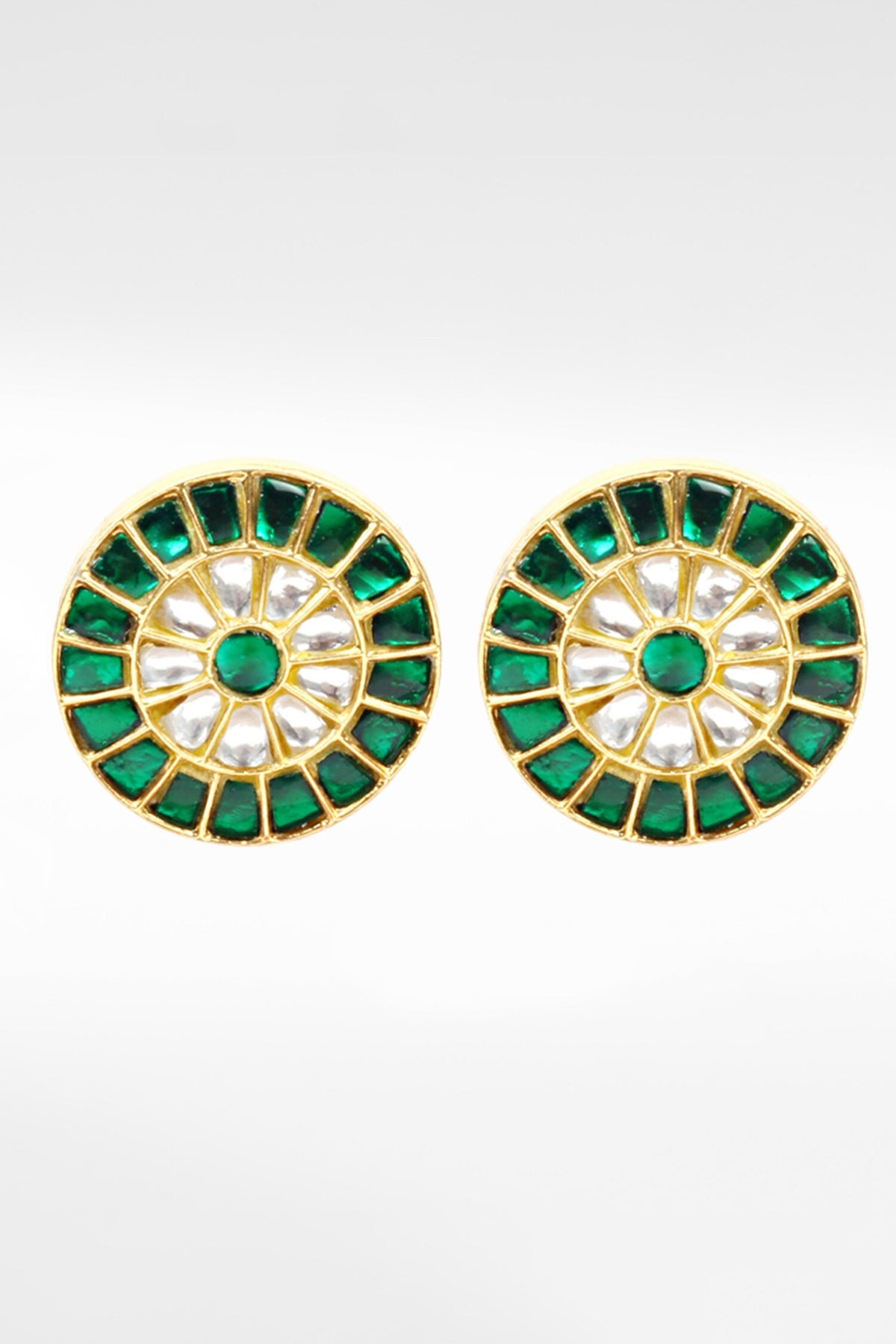 Stone Studded Stud Earrings 