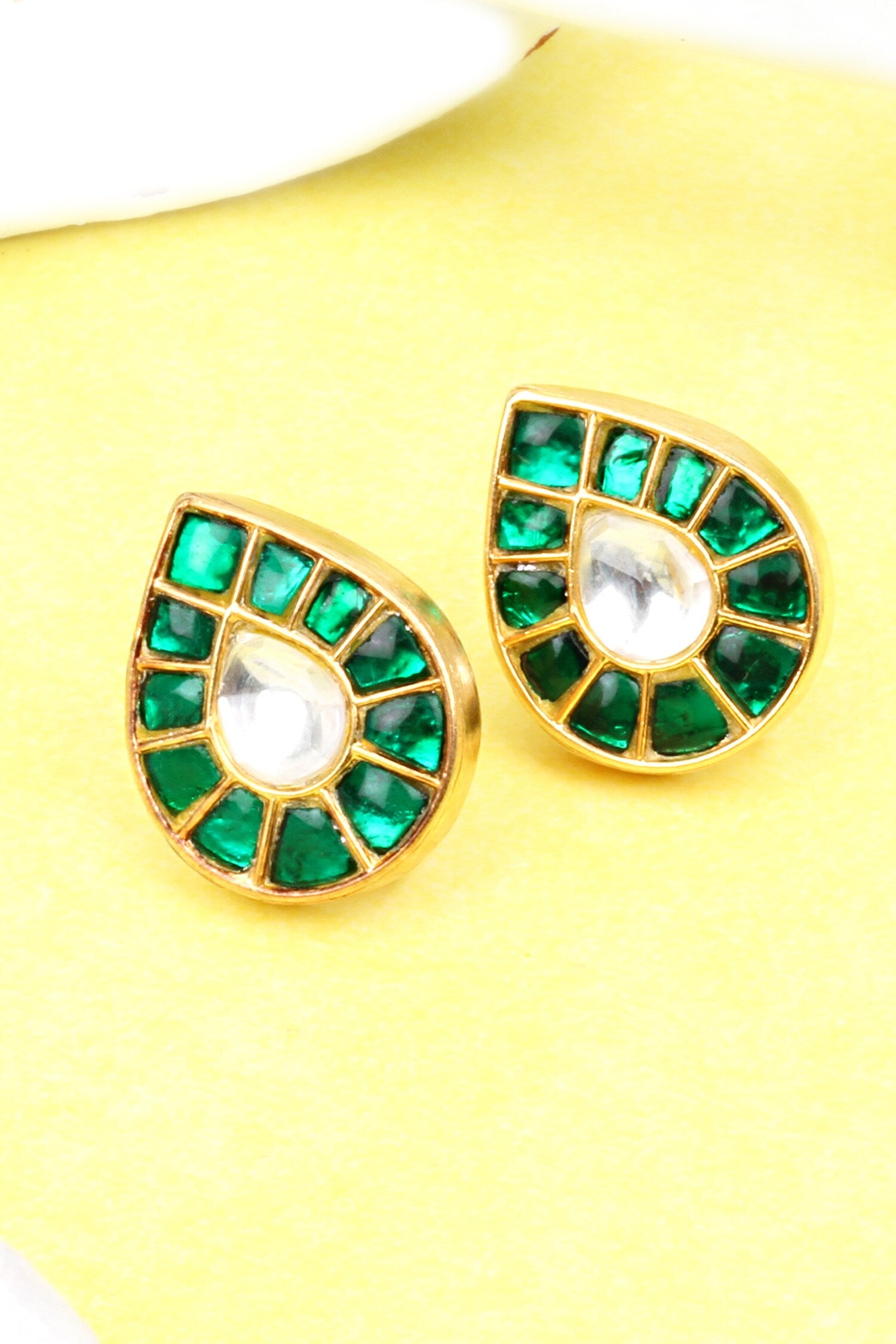 Kundan Embellished Handcrafted Earrings 
