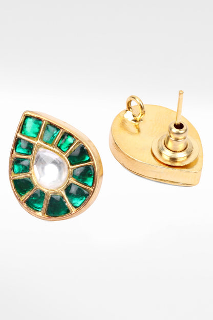Kundan Embellished Handcrafted Earrings 