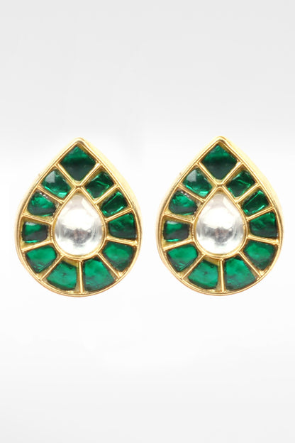 Kundan Embellished Handcrafted Earrings 