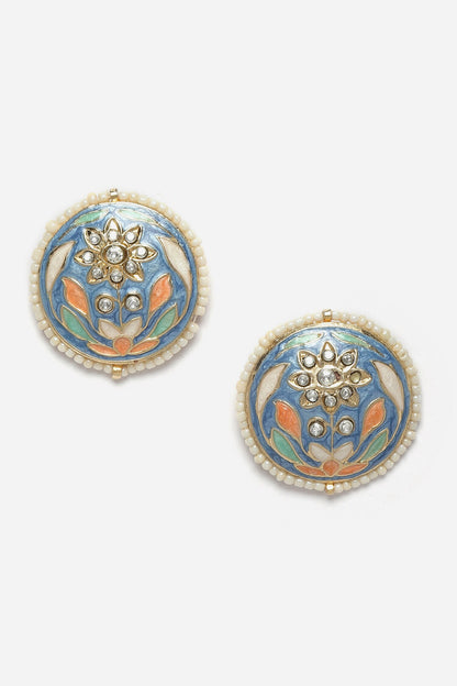 Pearl Embellished Studs 