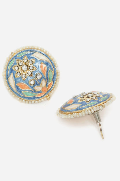 Pearl Embellished Studs 
