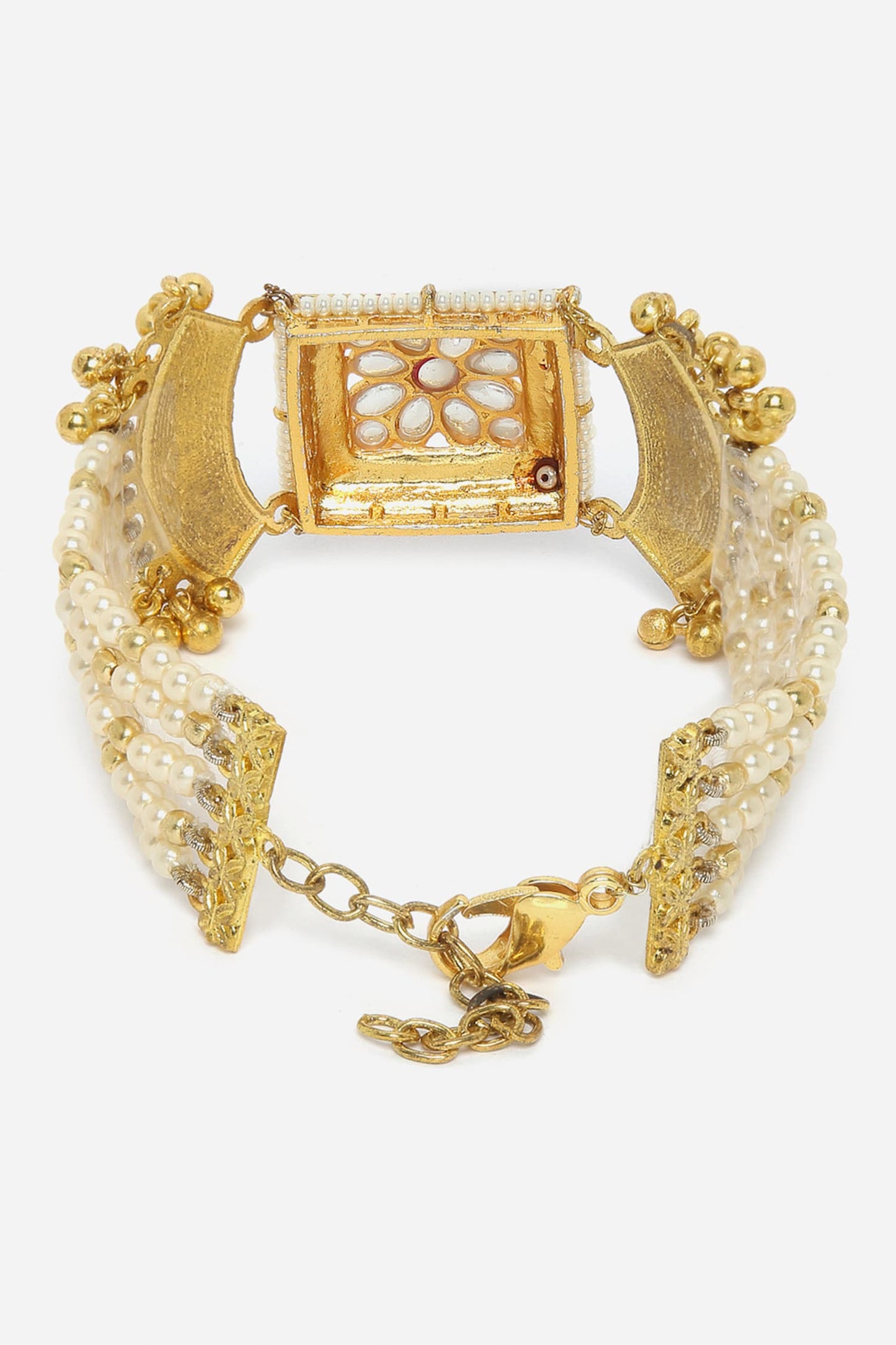 Pearls Embellished Bracelet 