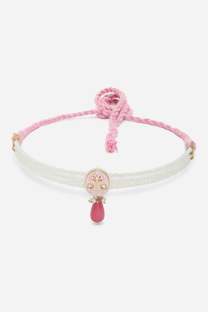 Bloom Meenakari Work Choker Necklace 