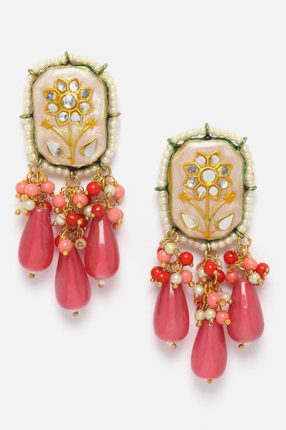 Meenakari Work Choker Necklace Set 
