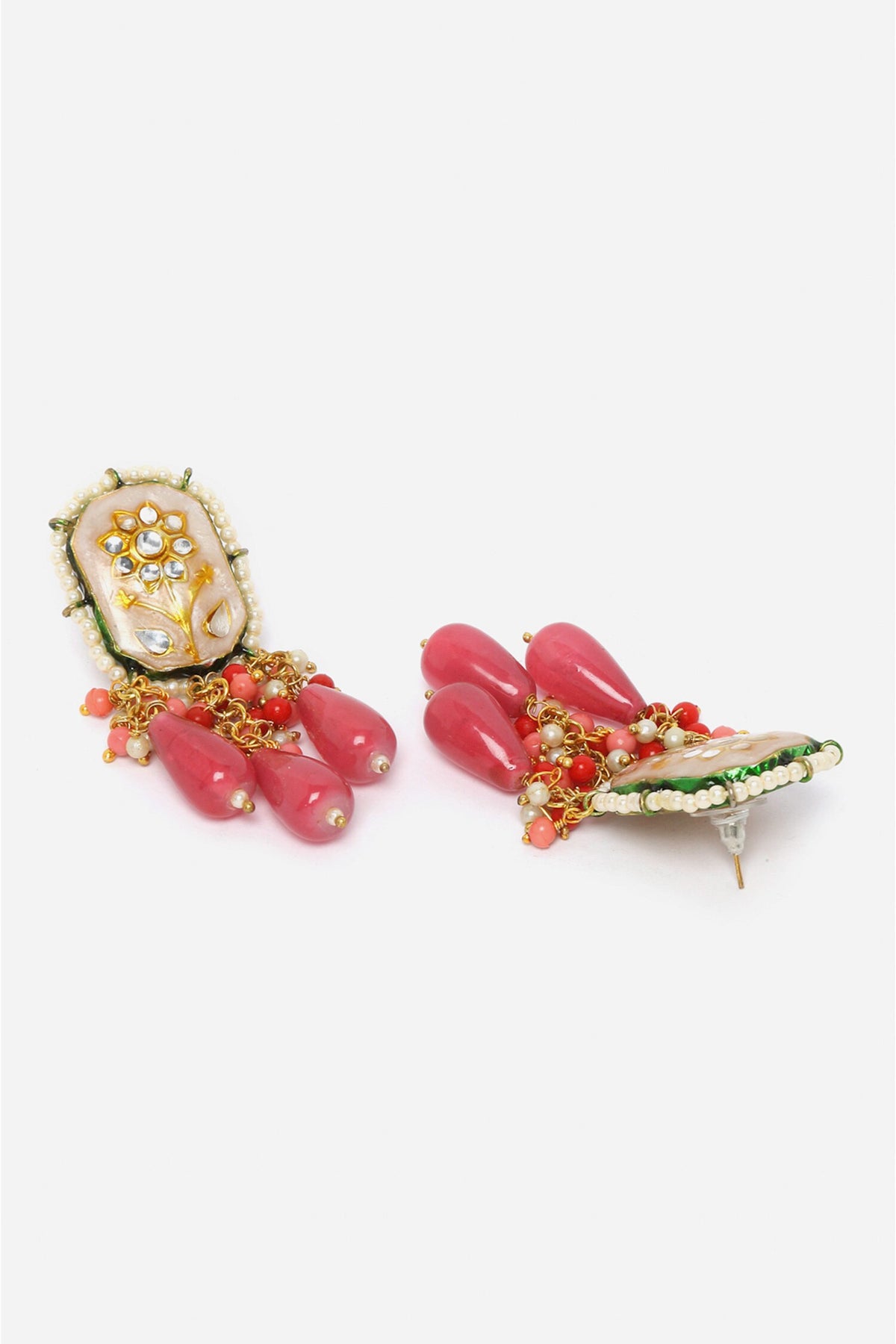 Meenakari Work Choker Necklace Set 
