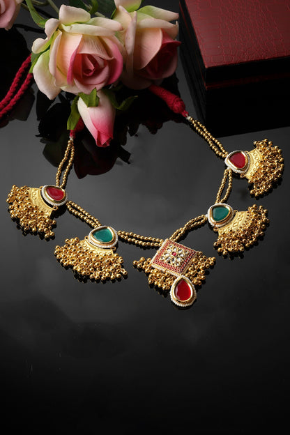 Kundan Embellished Necklace 