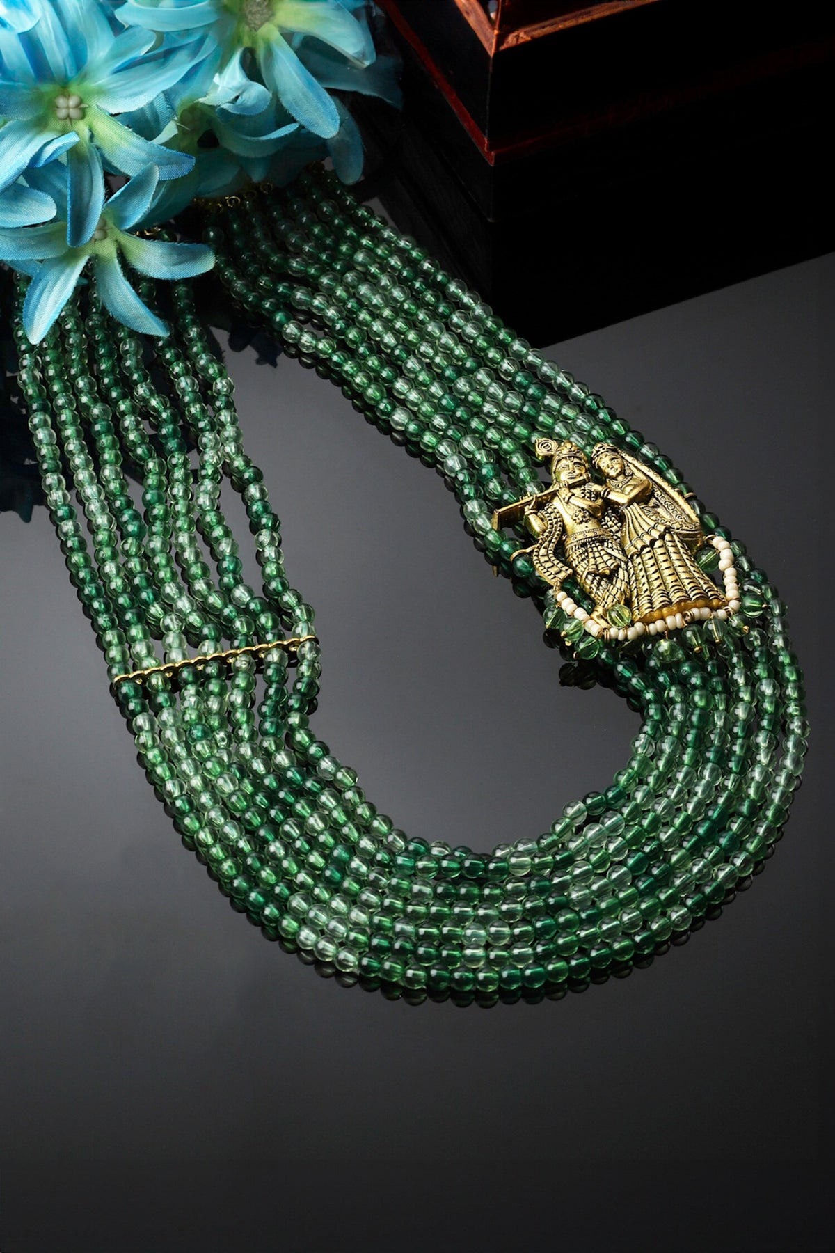 Radha Krishna Layered Necklace 