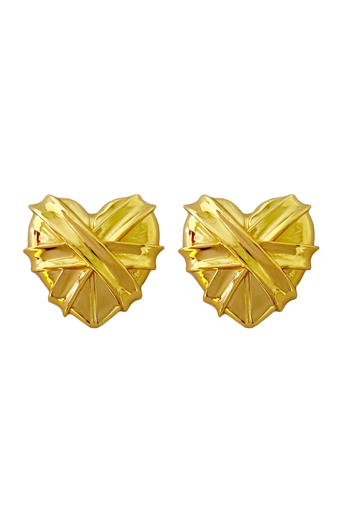 Healing Heart Stud Earrings 