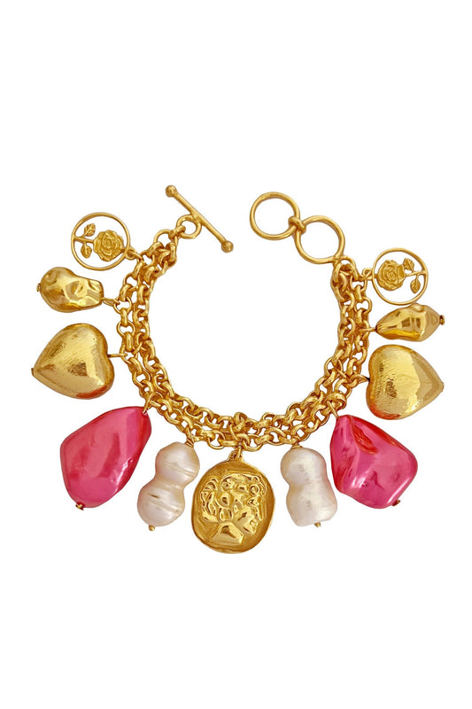 Barbie Bead Embellished Bracelet 