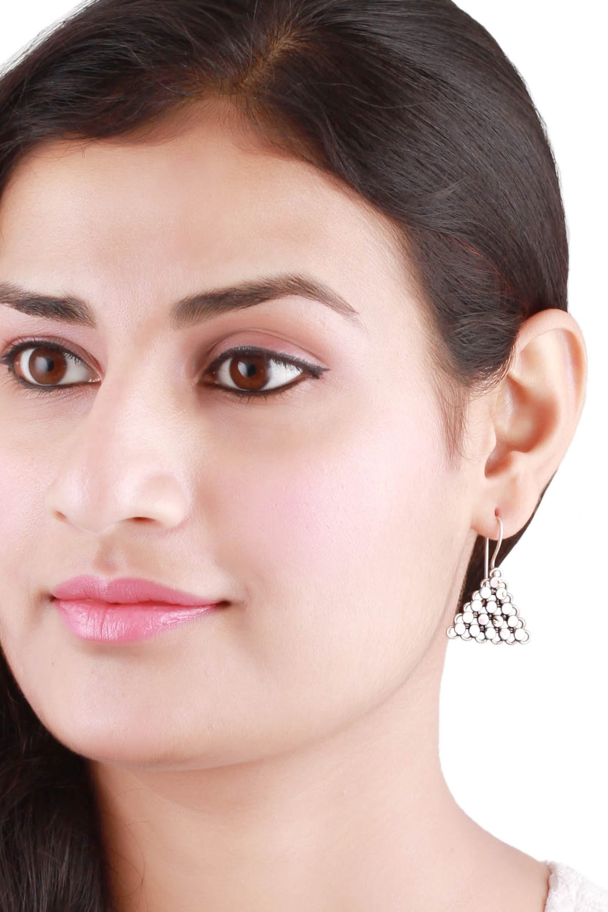 Cutwork Geometric Earrings 