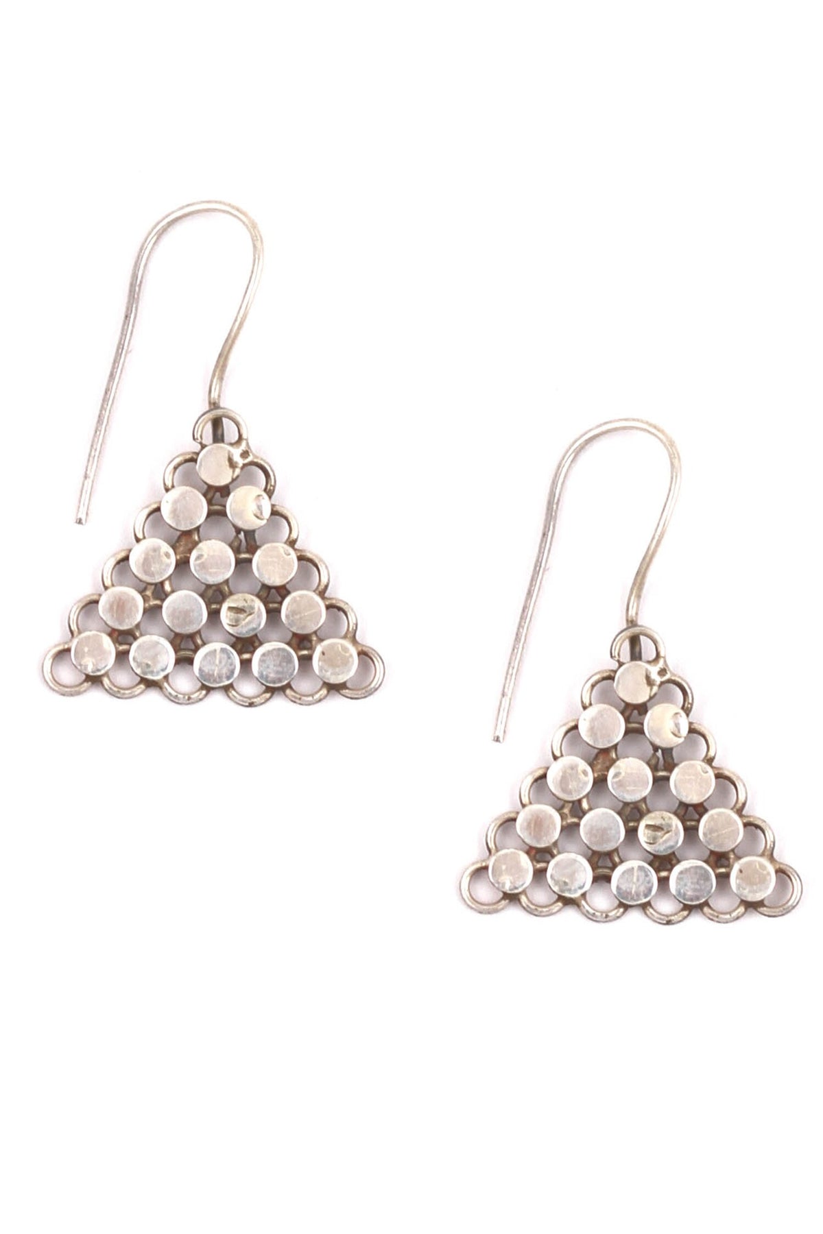 Cutwork Geometric Earrings 