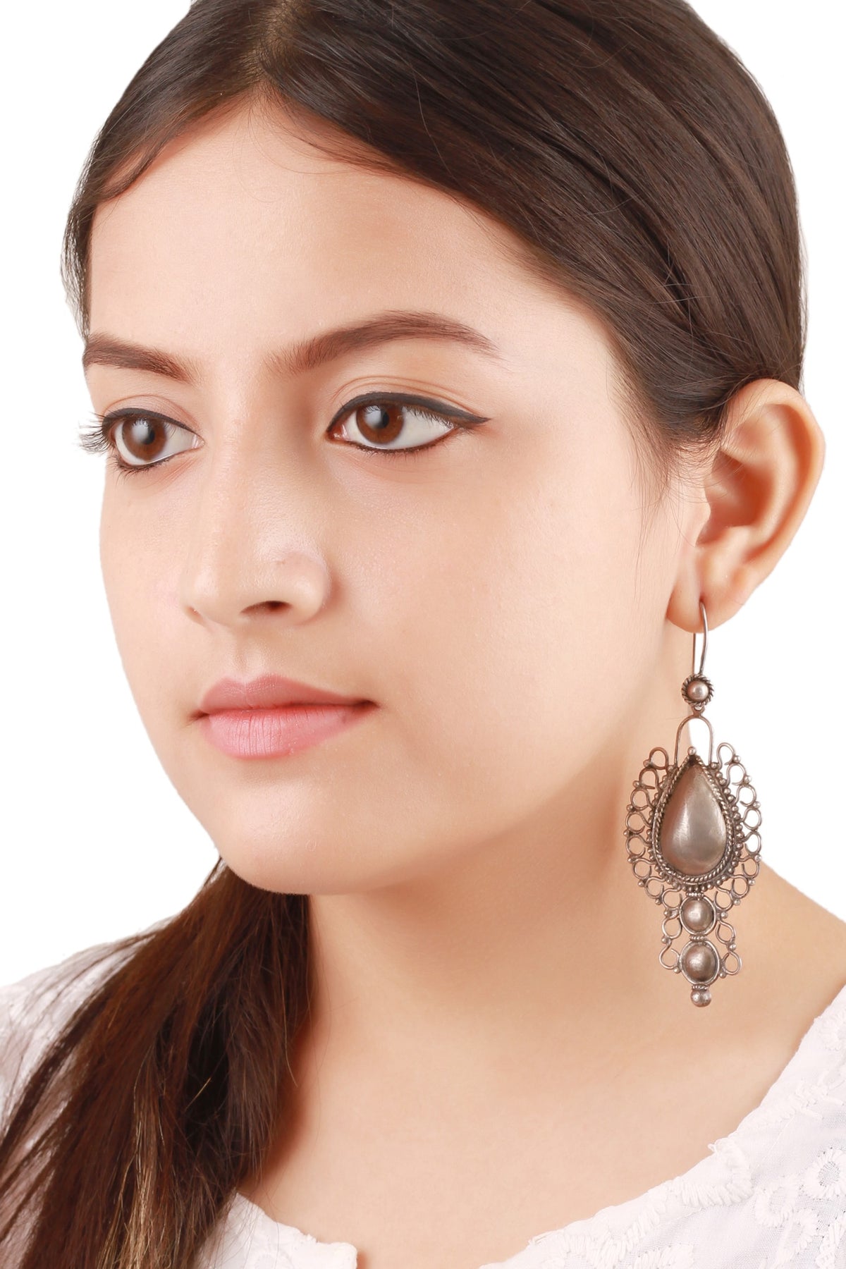 Cutwork Drop Earrings 