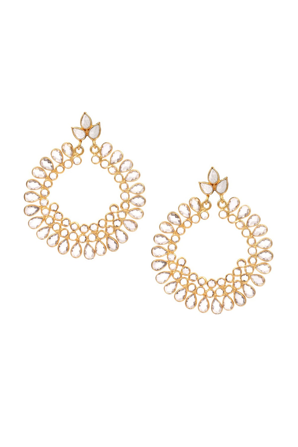 Stone Studded Earrings 