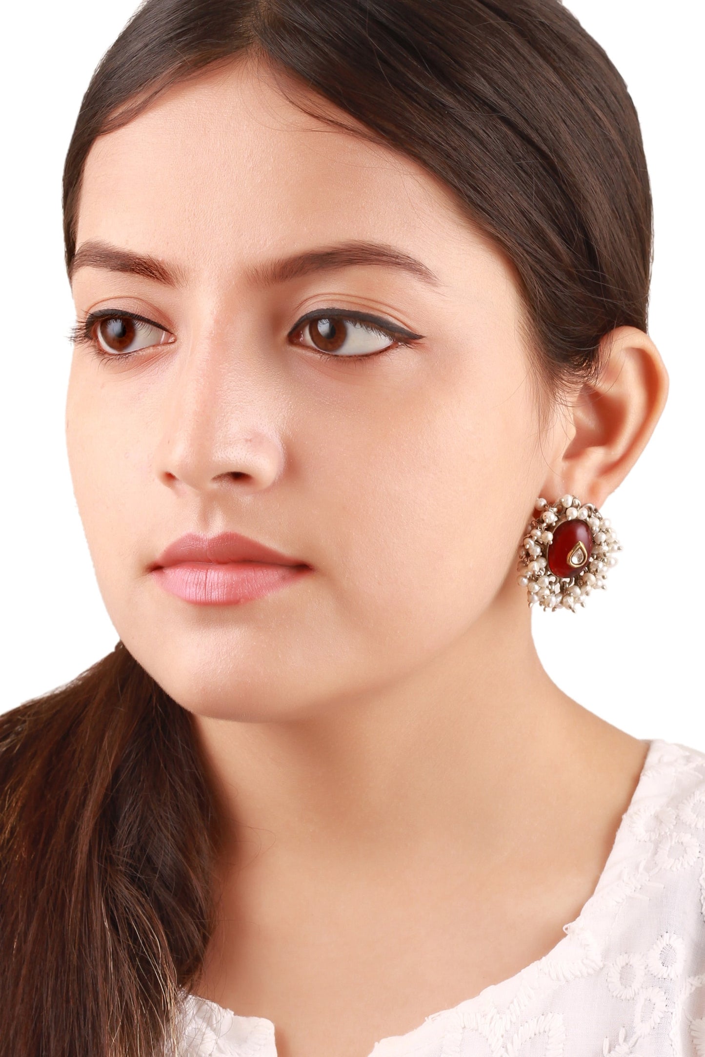 Stone Studded Earrings 