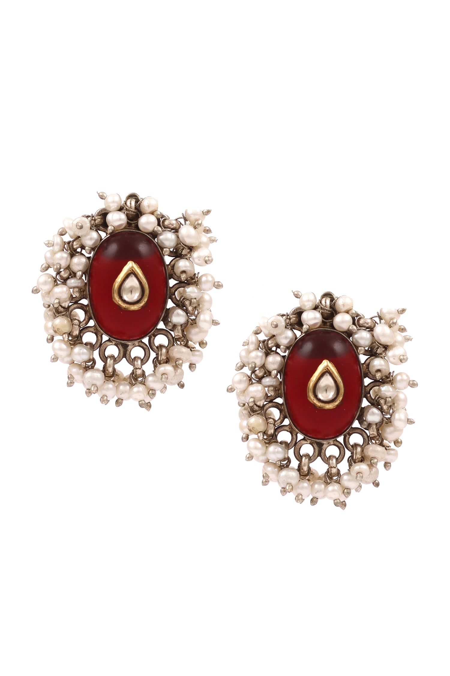 Stone Studded Earrings 