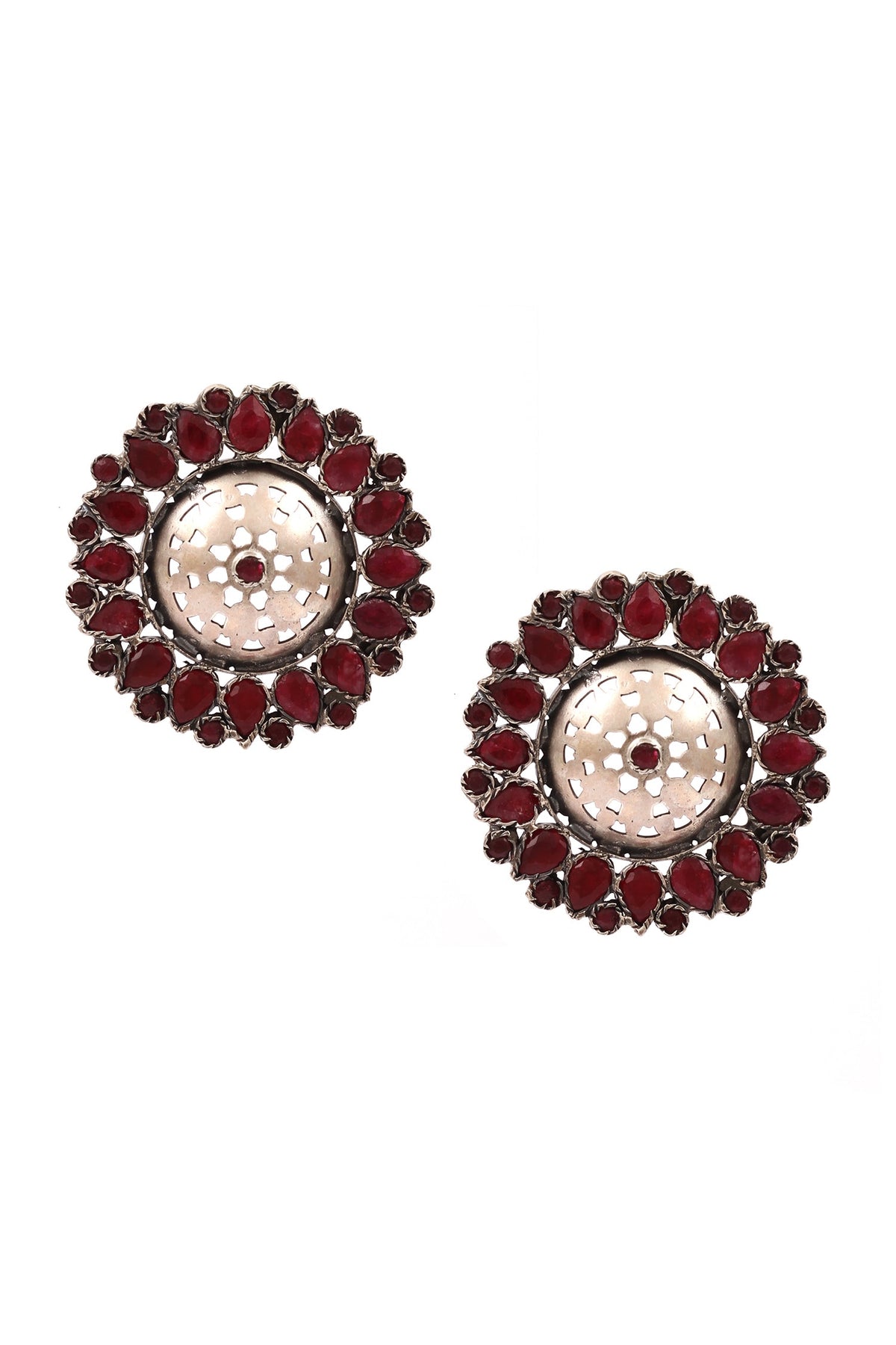 Stone Stud Earrings 