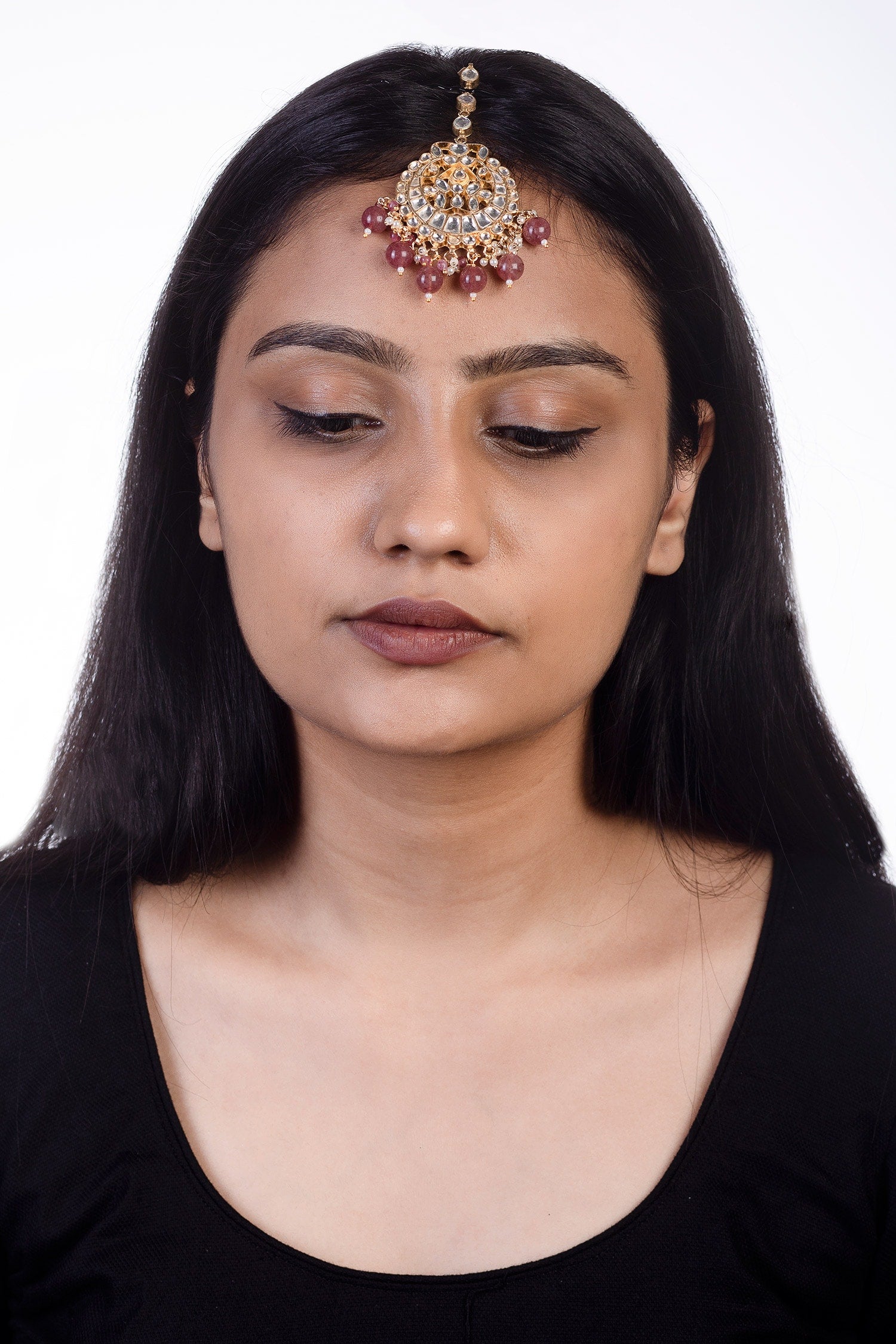 Bead Drop Maangtikka 