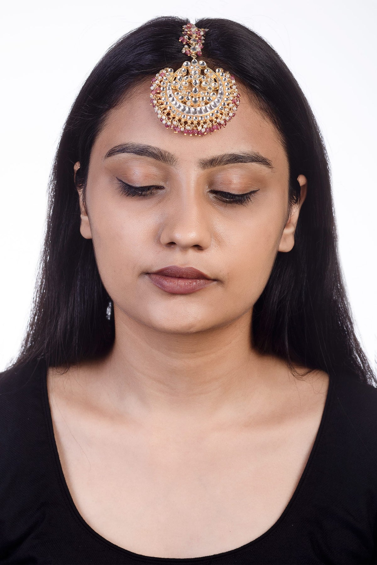 Bead Drop Maangtikka 