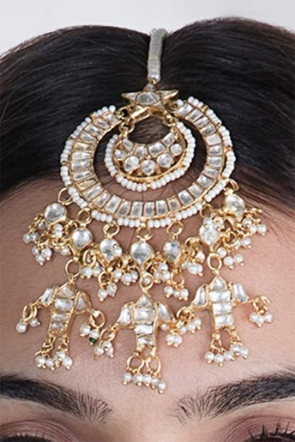 Bead Drop Maangtikka 
