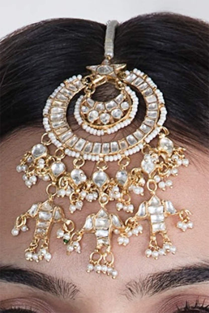 Bead Drop Maangtikka 