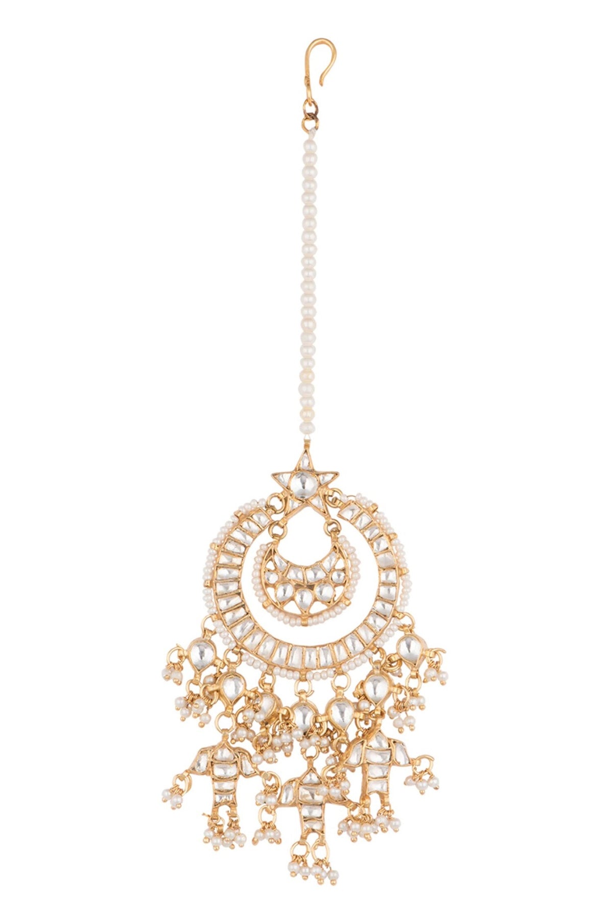 Bead Drop Maangtikka 