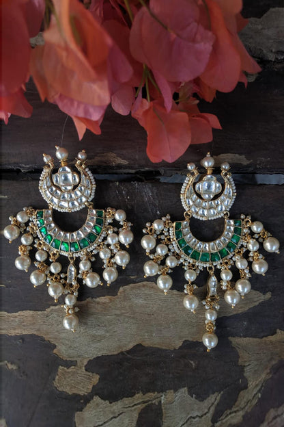 Bead Drop Tiered Chandbalis 