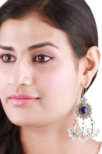 Cutwork Tassel Earrings 