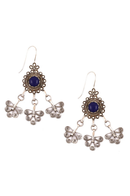 Cutwork Tassel Earrings 