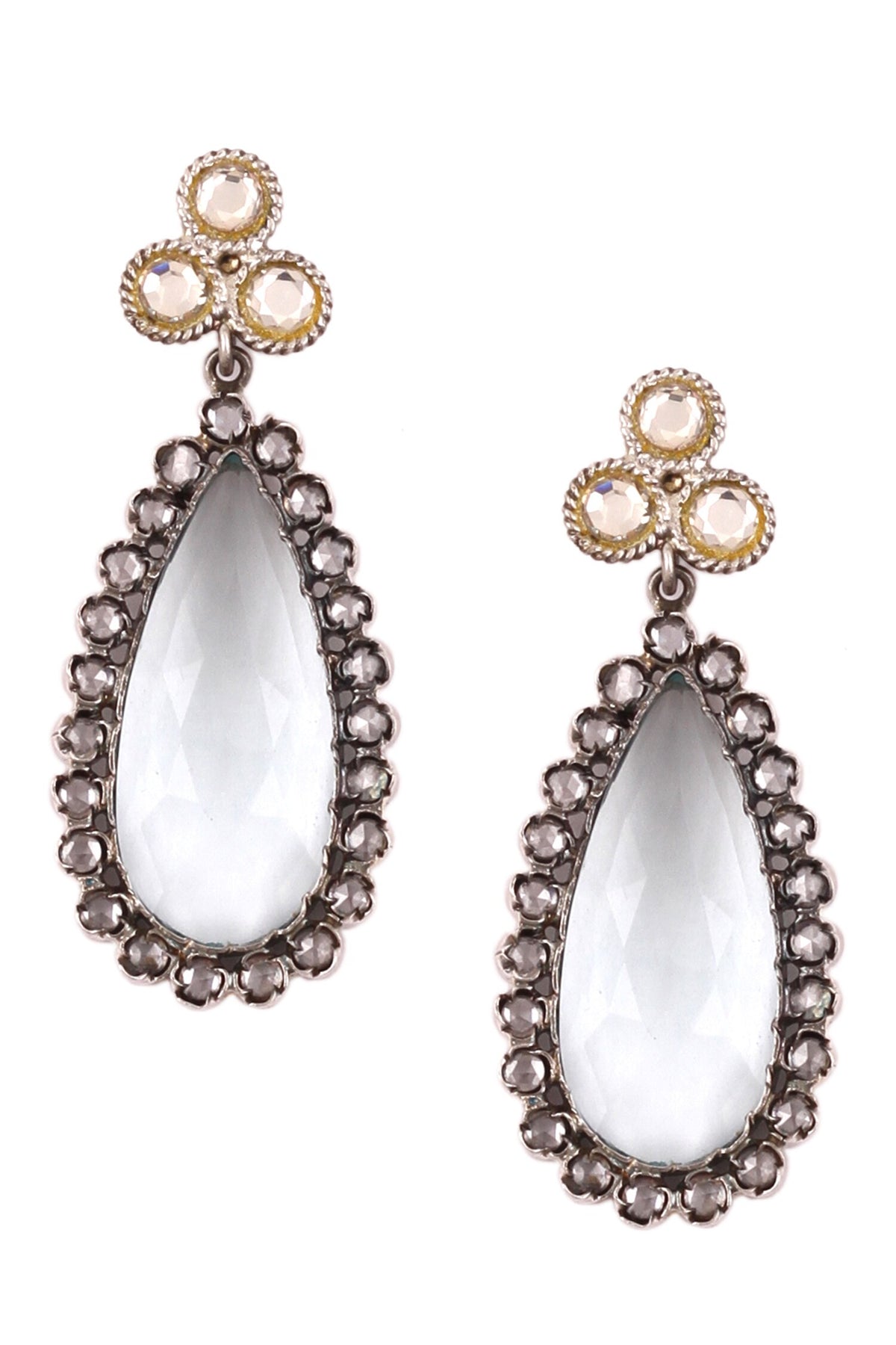 Handcrafted Stone Earrings 