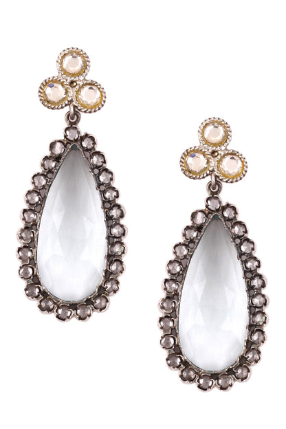 Handcrafted Stone Earrings 