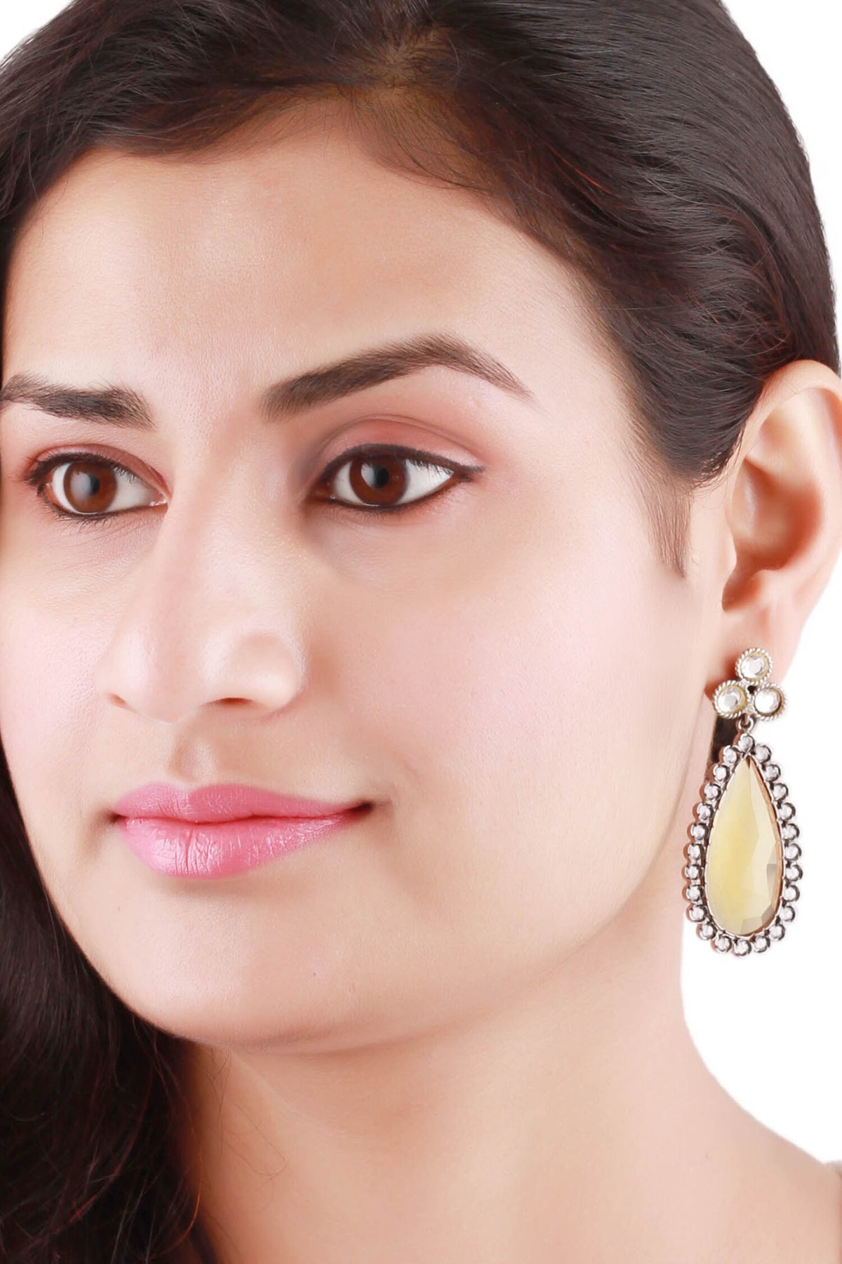 Stone Handcrafted Earrings 