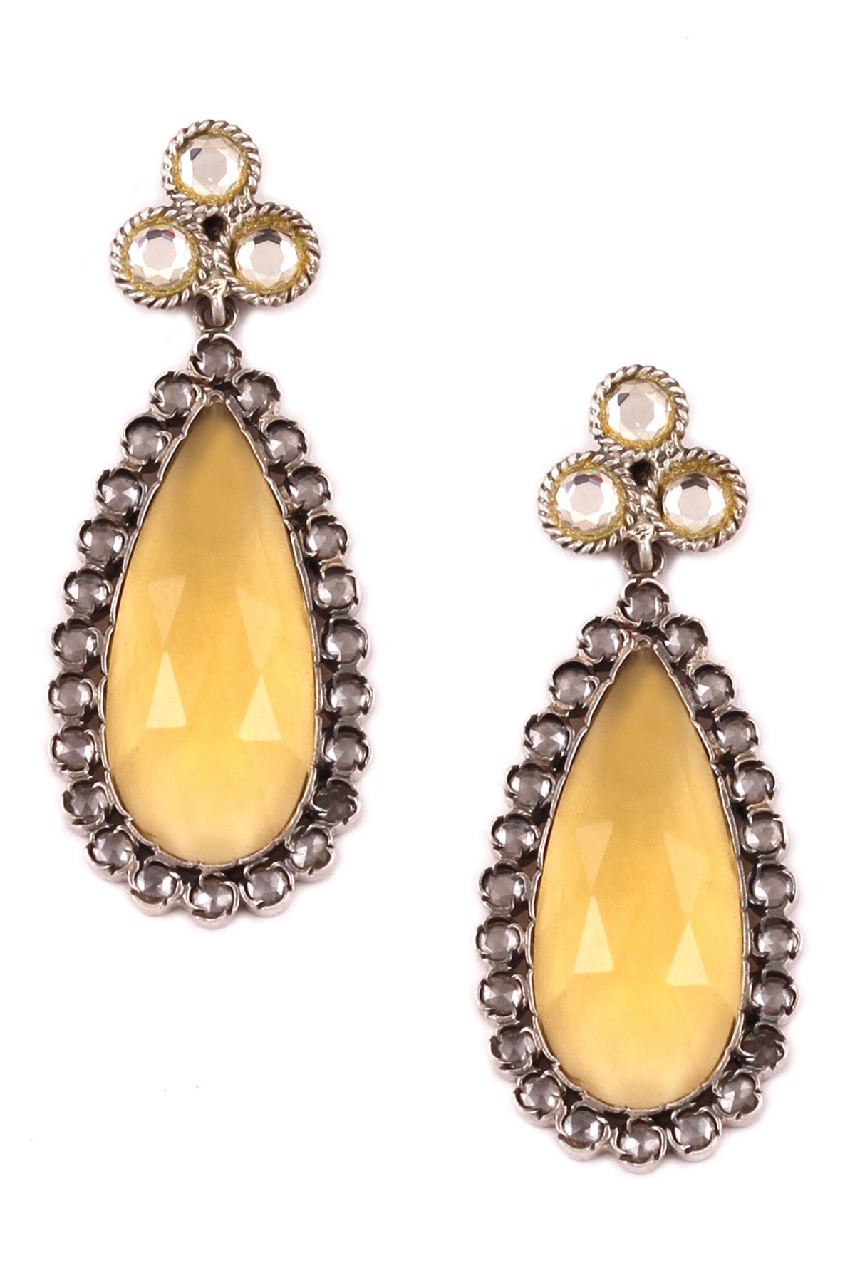 Stone Handcrafted Earrings 