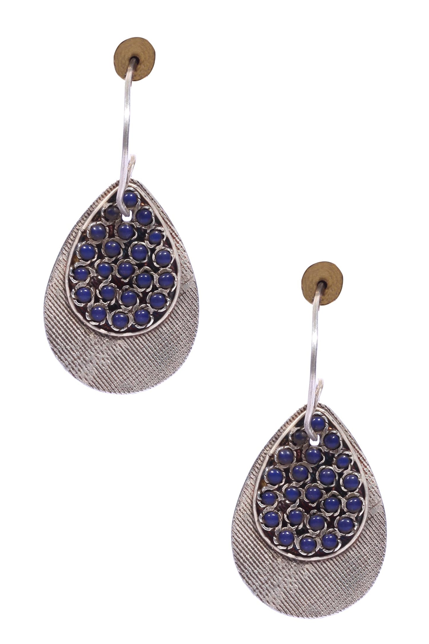 Teardrop Studded Earrings 