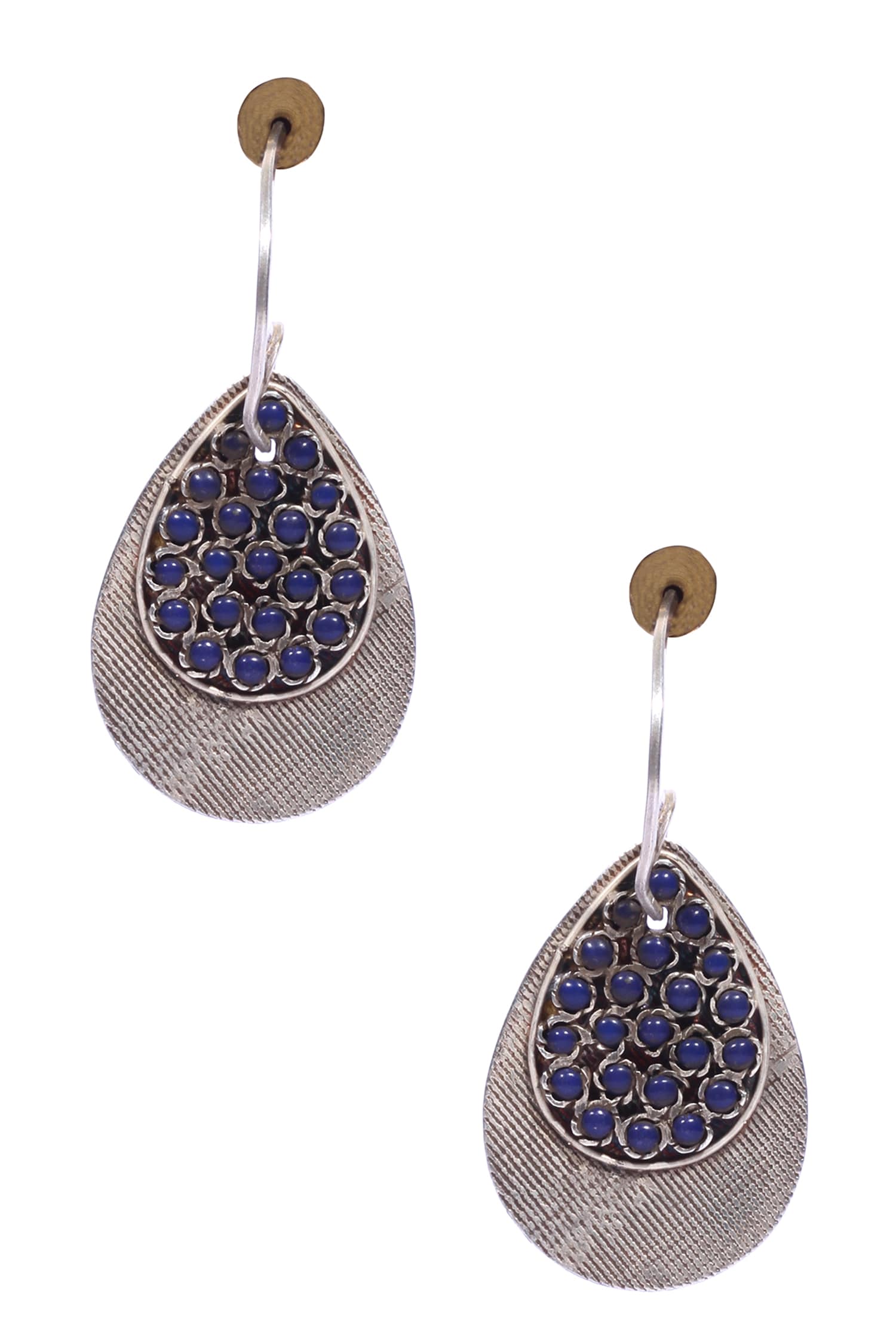 Teardrop Studded Earrings 