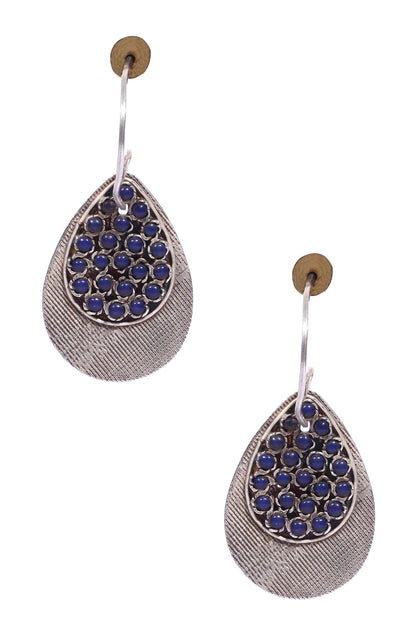 Teardrop Studded Earrings 