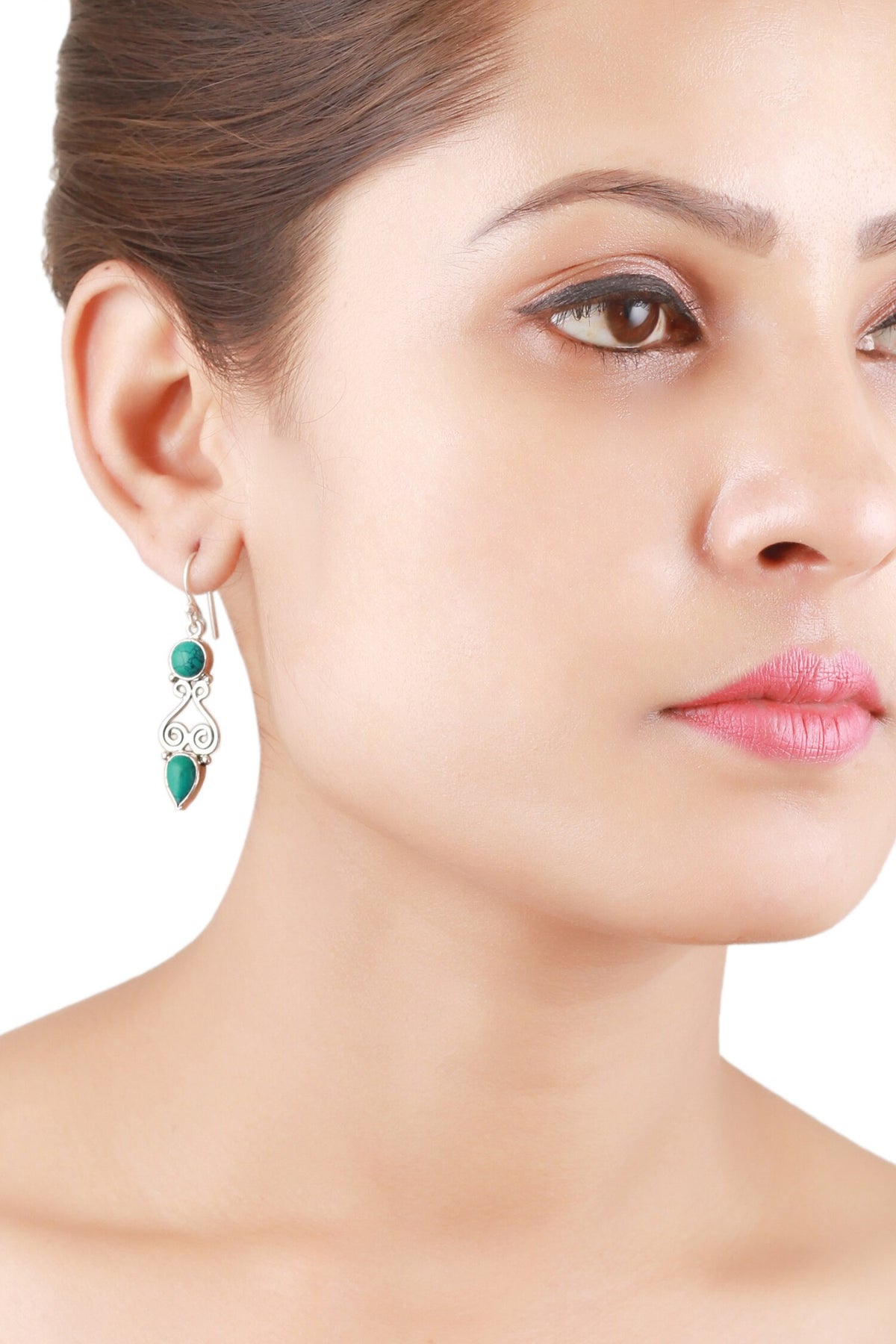 Stone Drop Earrings 