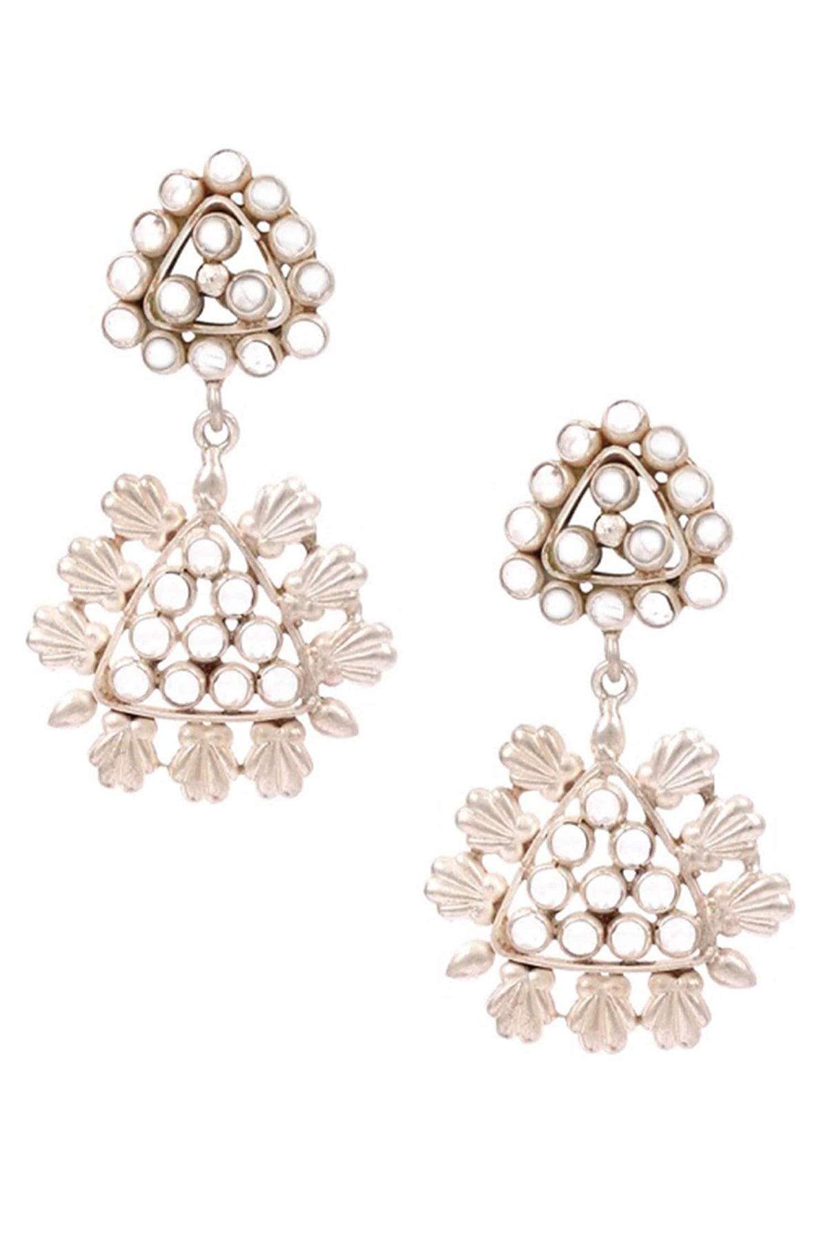 Studded Handcrafted Earrings 