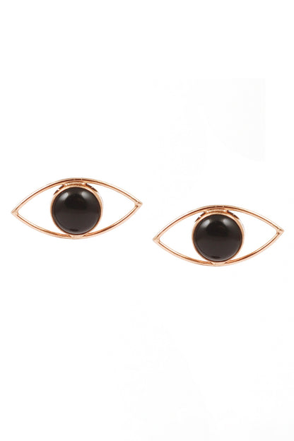 Eye Motif Ear Studs 