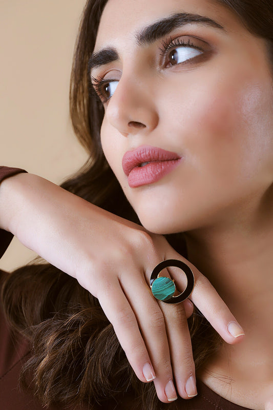 Alyssa Circular Shaped Ring 