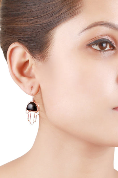 Handcrafted Stone Earrings 