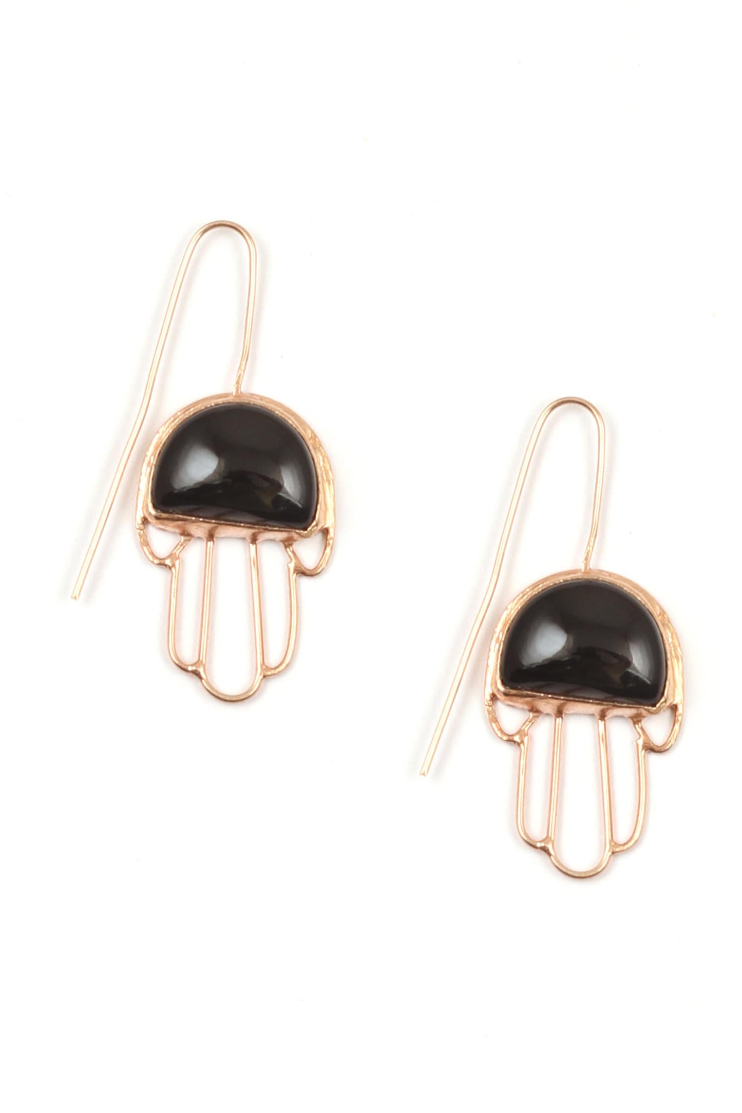 Handcrafted Stone Earrings 